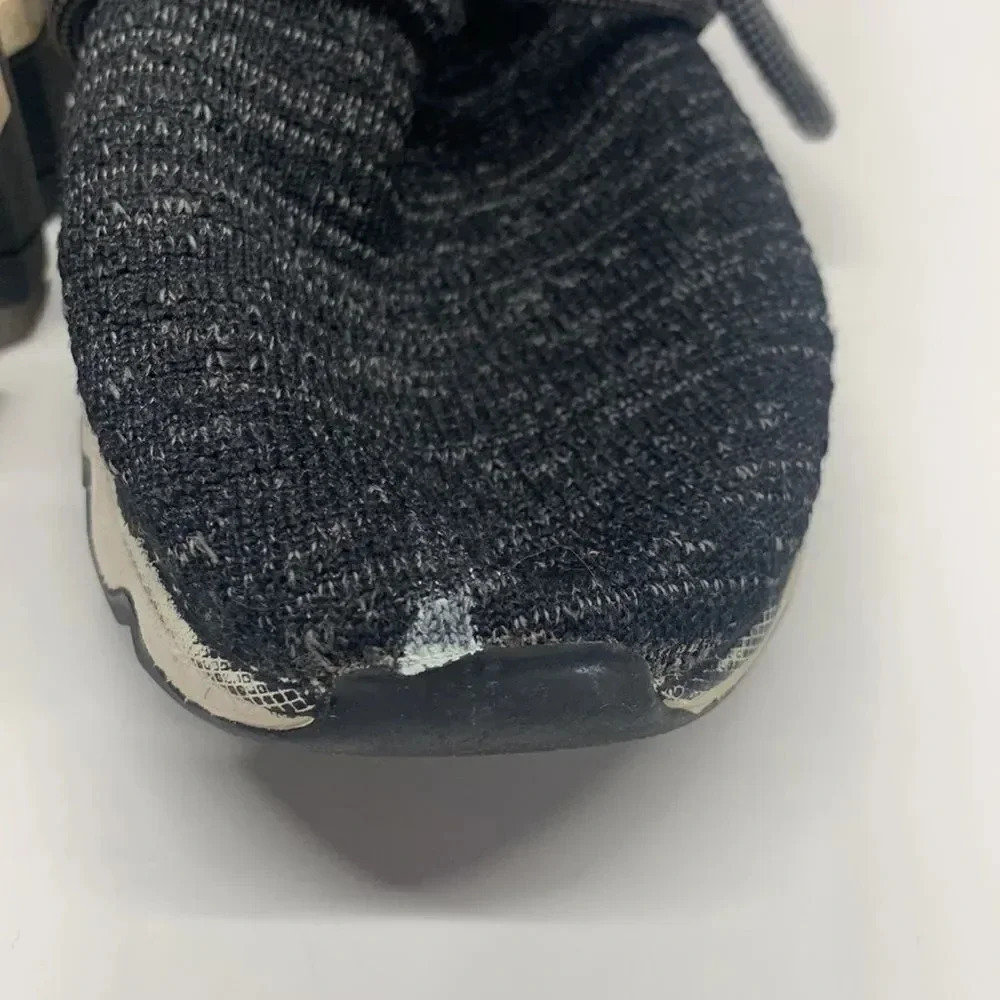 Sorel Kinetic Lace Up Low Top Knit Sneakers Running Shoe Black Women's 8 - Picture 7 of 10